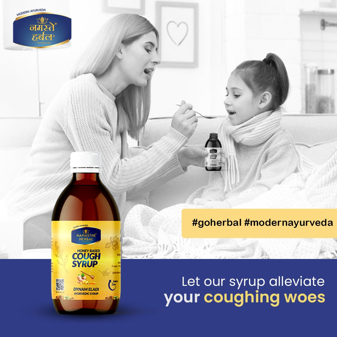 NAMASTHE Dynam Eladi Cough Syrup - 100ml