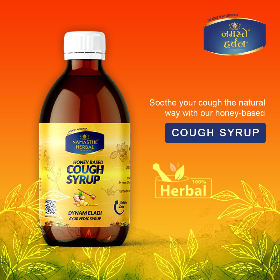 NAMASTHE Dynam Eladi Cough Syrup - 100ml